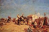 Alberto Pasini An Arab Encampment painting